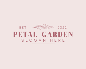 Aesthetic Botanical Leaf logo design