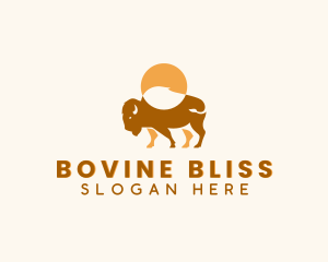 Wild Bison Livestock logo design