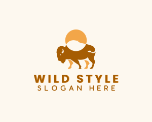 Wild Bison Livestock logo design