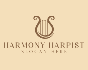 Musical Harp Lyre logo