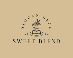 Sweets Cake Patisserie logo design