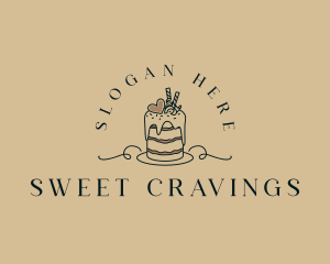 Sweets Cake Patisserie logo design