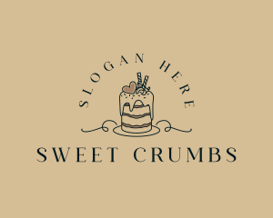 Sweets Cake Patisserie logo design