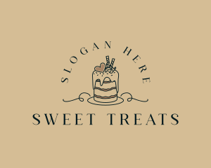 Sweets Cake Patisserie logo design