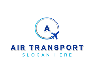 Plane Logistics Travel logo design