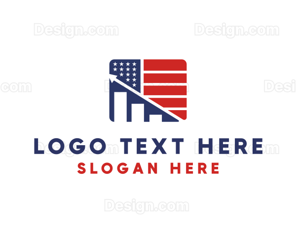 American Marketing Flag Logo