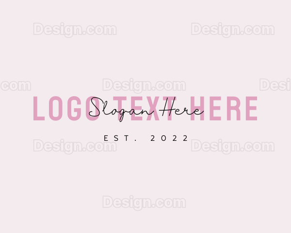 Fashion Event Business Logo