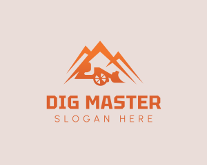 Mountain Bulldozer Construction logo