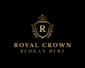 Shield Royal Crest logo design