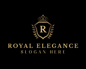 Shield Royal Crest logo design