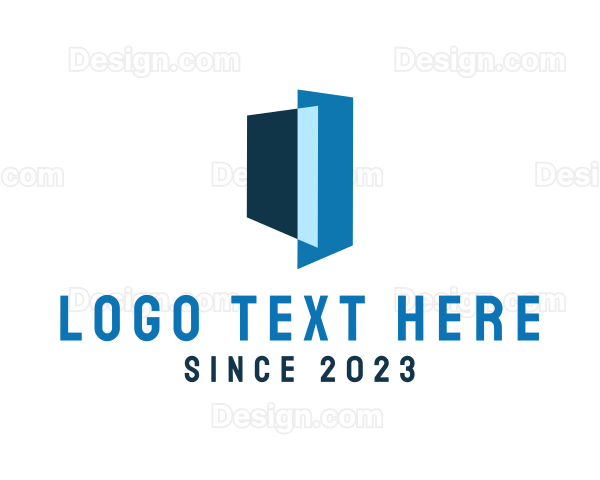 Abstract Professional Polygon Shape Logo