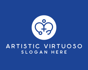 Medical Stethoscope Doctor logo design