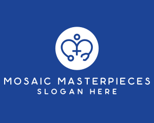 Medical Stethoscope Doctor logo design