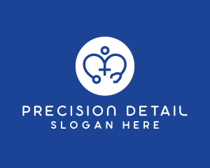 Medical Stethoscope Doctor logo design