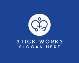 Medical Stethoscope Doctor logo design