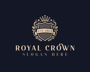 Monarchy Royal Shield logo design