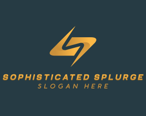 Electrical Power Letter S logo design