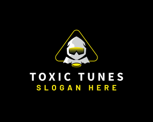 Toxic Gas Mask logo design