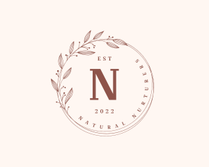 Natural Organic Spa logo design