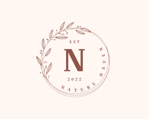 Natural Organic Spa logo design