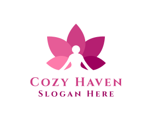 Zen Flower Meditate logo