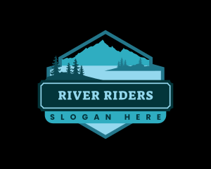 Mountain River Outdoor logo design