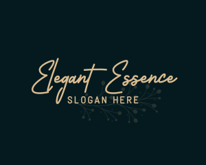 Elegant Floral Business logo design