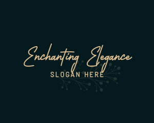 Elegant Floral Business logo design