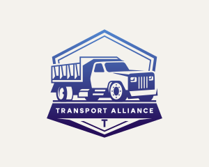 Dump Truck Transportation logo