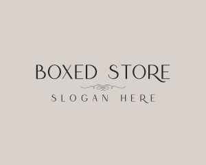 Elegant Business Store logo design