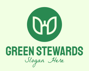 Green Lung Health Circle logo design