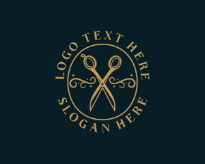 Luxury Scissors Dressmaking logo