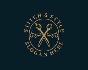 Luxury Scissors Dressmaking logo