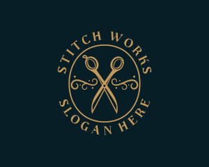 Luxury Scissors Dressmaking logo