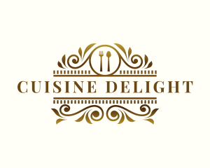 Kitchen Diner Restaurant logo design