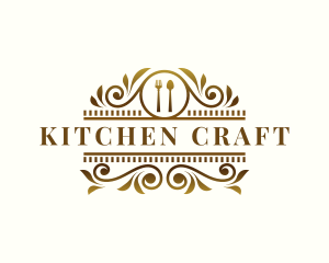 Kitchen Diner Restaurant logo design