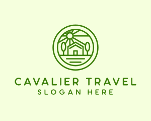 Eco Landscape Travel  logo design