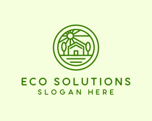 Eco Landscape Travel  logo design