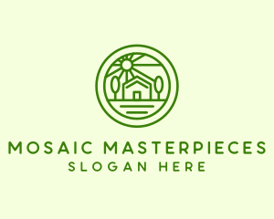 Eco Landscape Travel  logo design