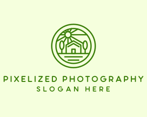 Eco Landscape Travel  logo design