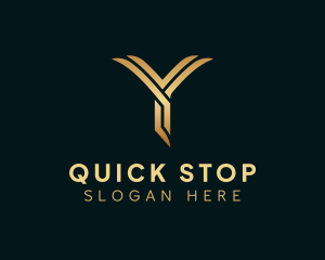 Advertising Startup Letter Y logo design