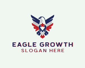 Patriot Eagle Bird logo design