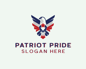 Patriot Eagle Bird logo design