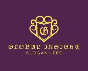 Royal Ornament Crest Logo