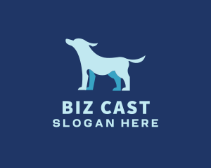 Blue Pet Dog logo