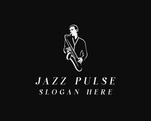 Saxophone Jazz Musician logo