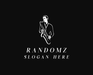 Saxophone Jazz Musician logo