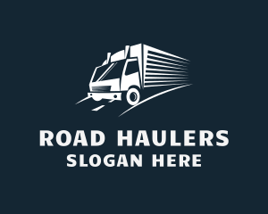 Delivery Truck Mover logo design