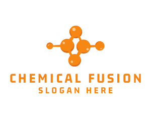 Chemistry Molecule Laboratory logo design