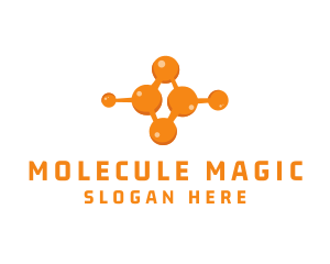 Chemistry Molecule Laboratory logo design